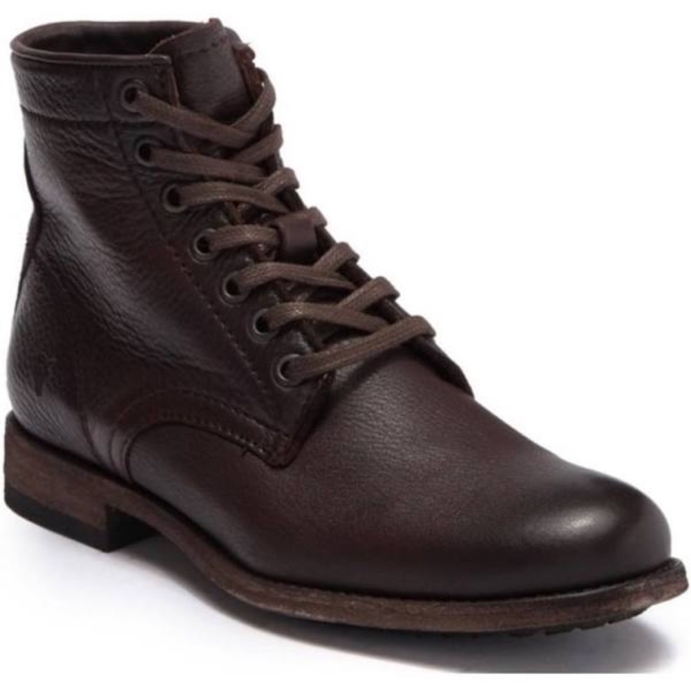 Frye Tyler Lace-up Dark Brown - Size 9 - New!